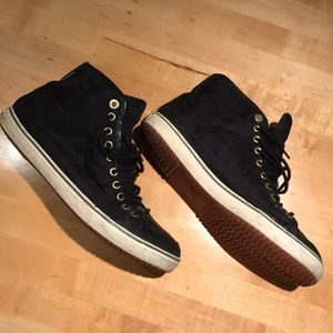 Tretorn black high tops